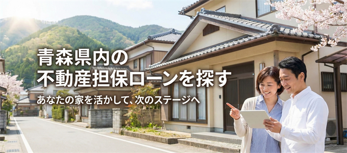 西津軽郡で借りれる不動産担保ローン